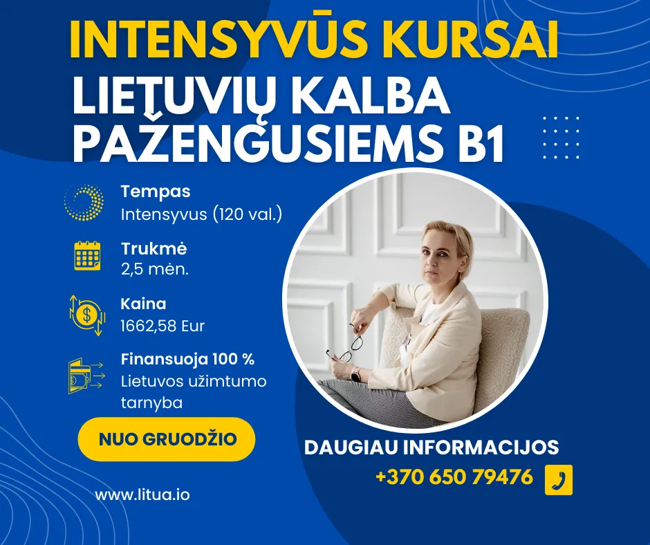 B1_Интенсивные курсы литовского языка